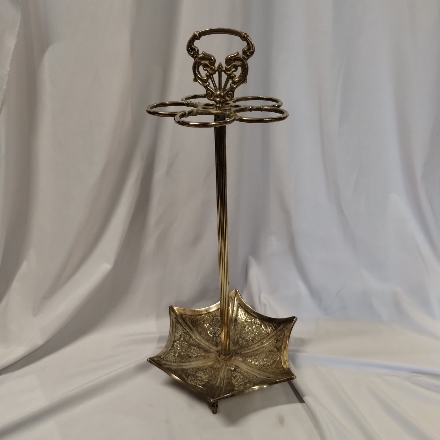 Brass umbrella stand