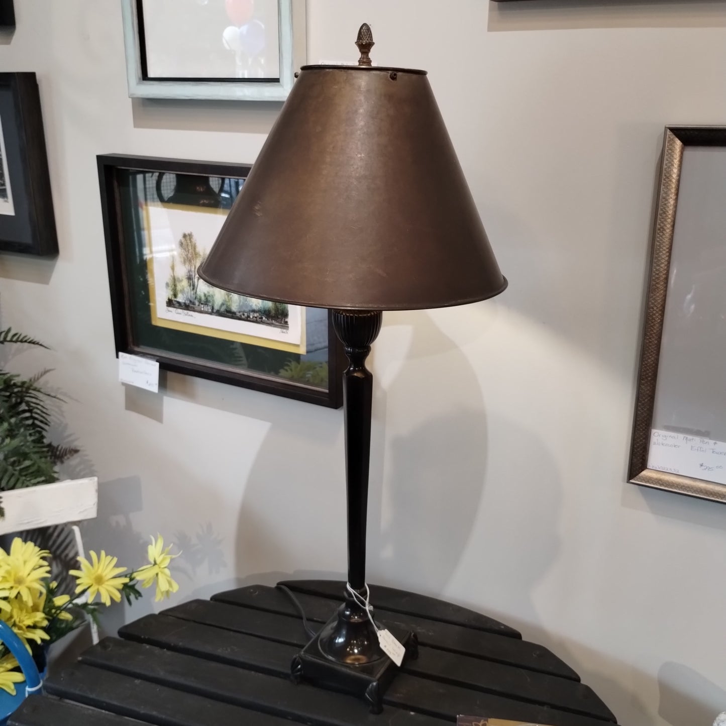 Black Pencil Lamp