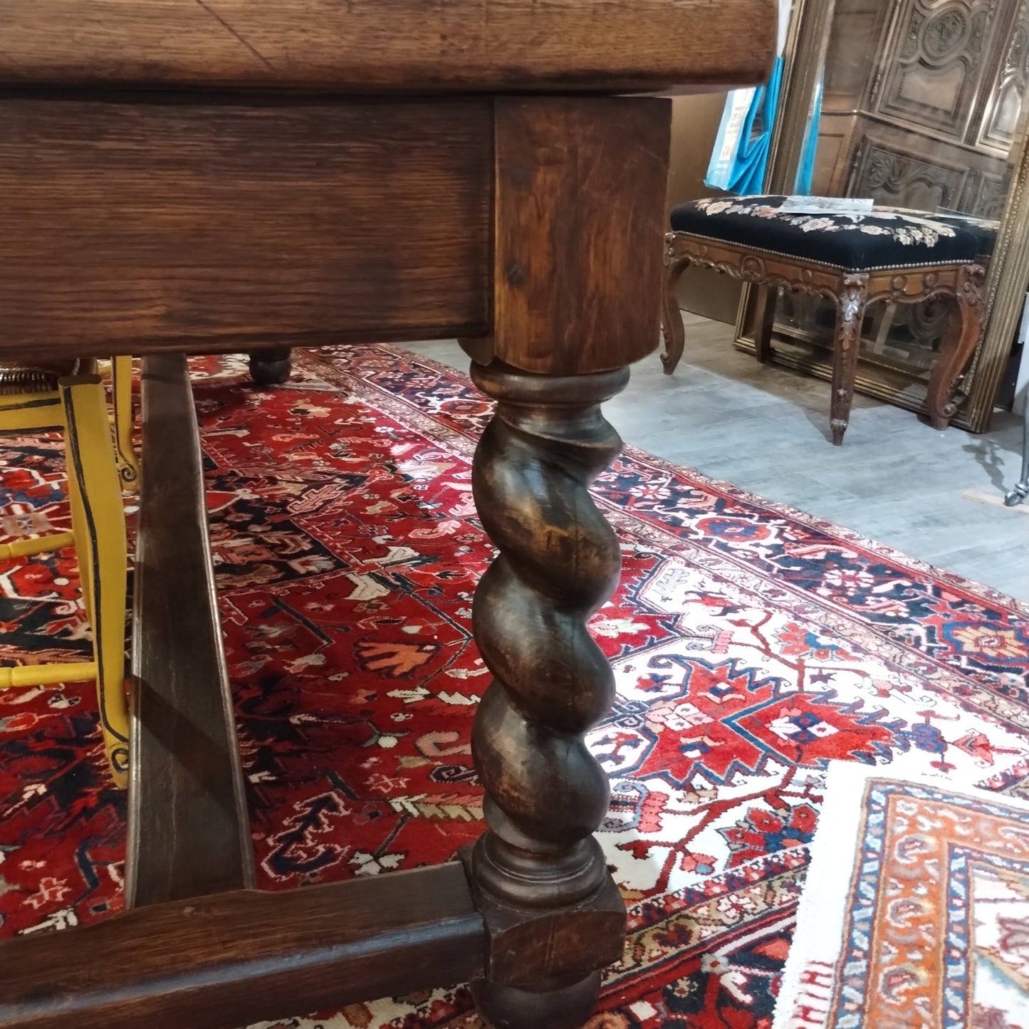 French Oak Bakers Table