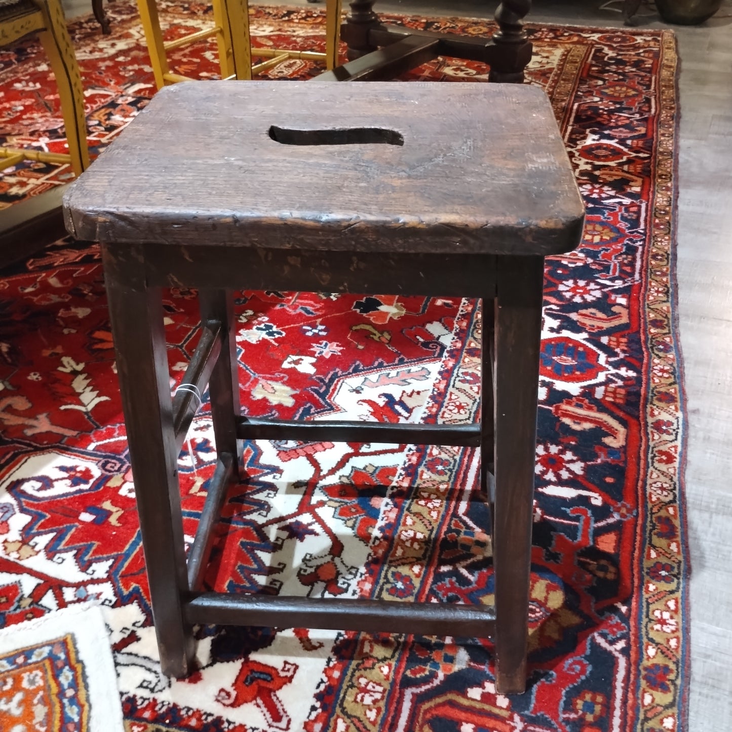Vintage Oak Stool