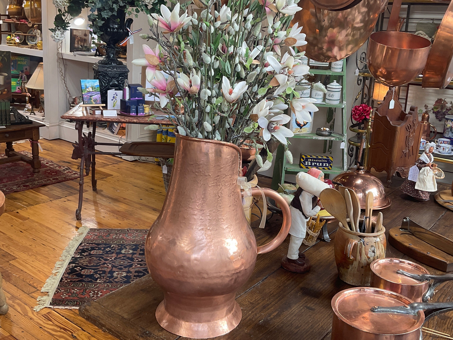 Large Copper Potcher