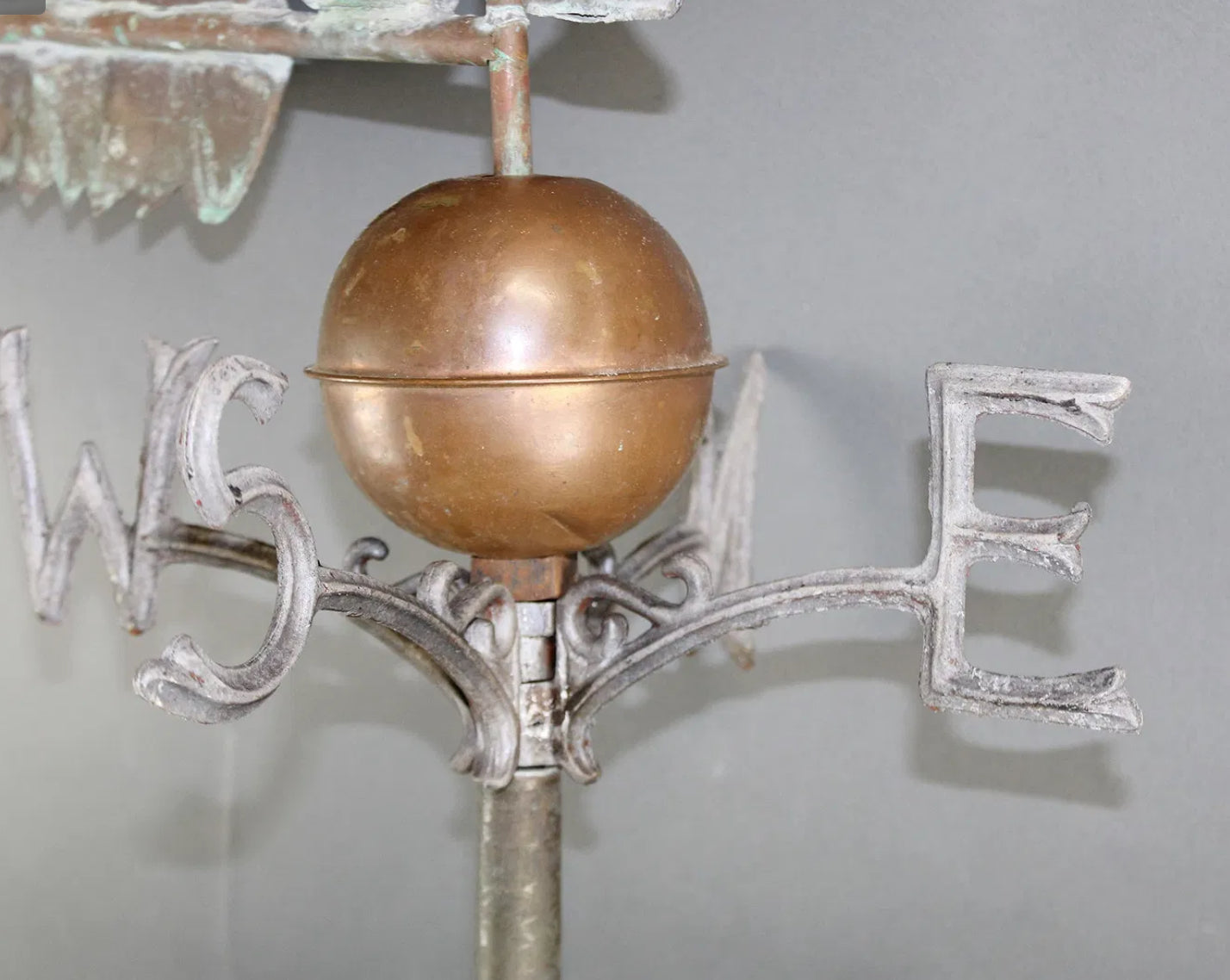 Vintage copper Rooster Weathervane
