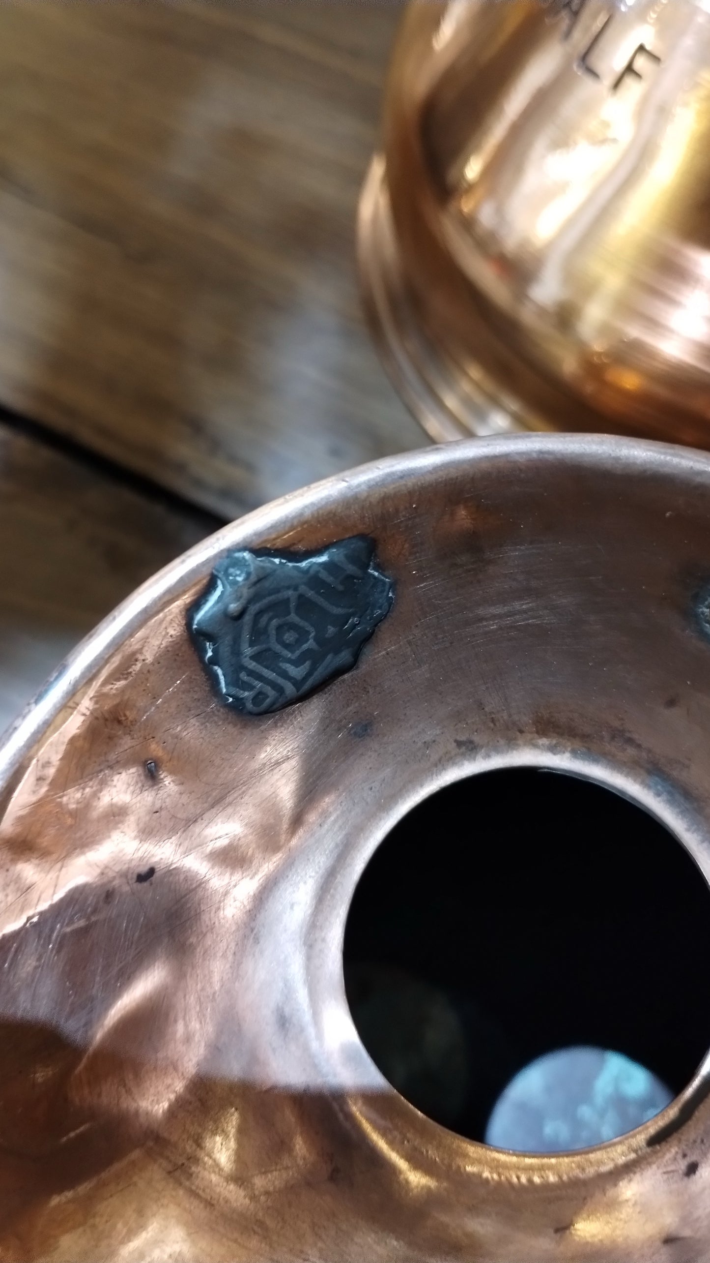 Set of 5 Copper Haystack Jugs