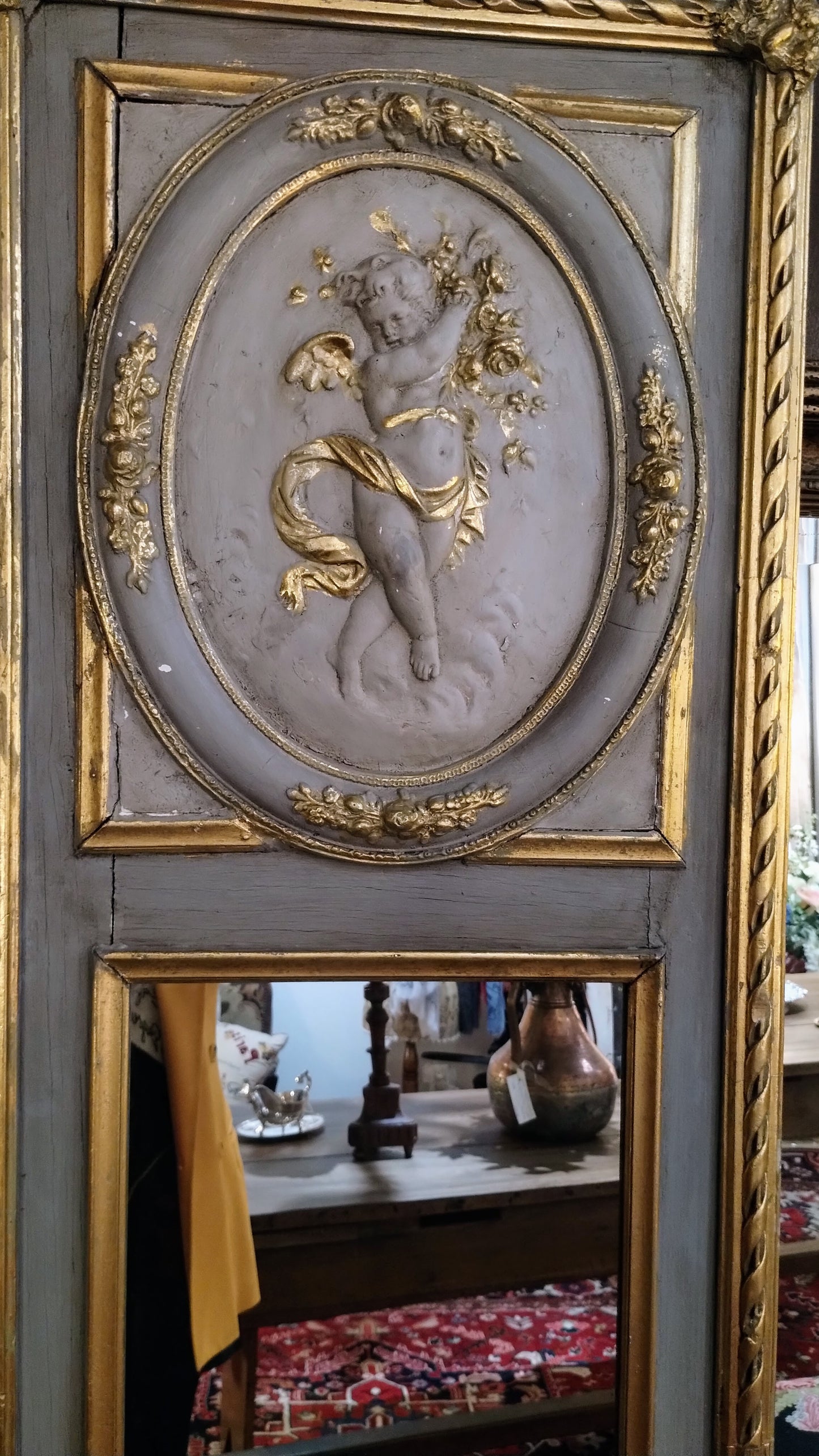 Trumeau mirror