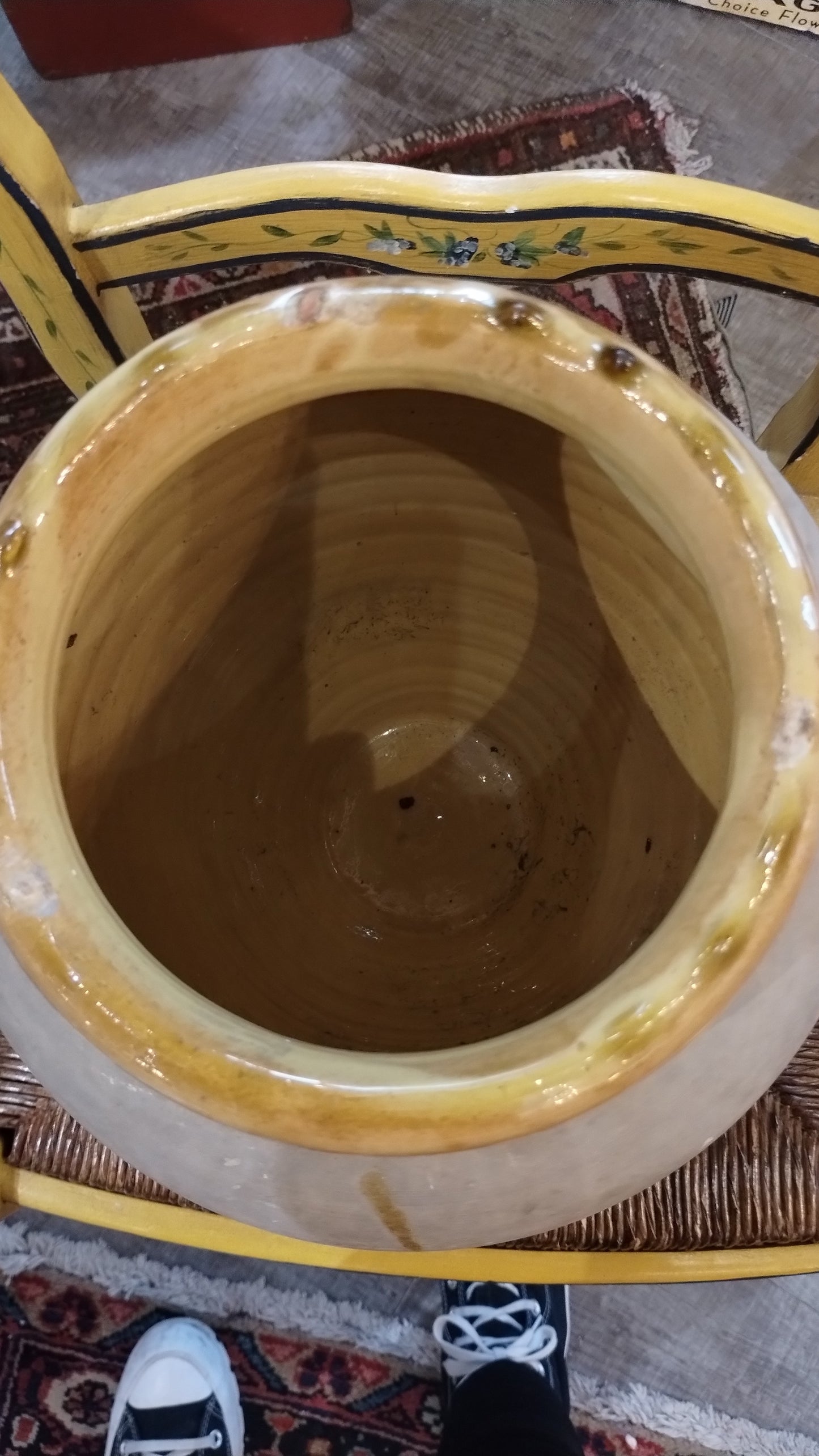 Large French Confit Pot