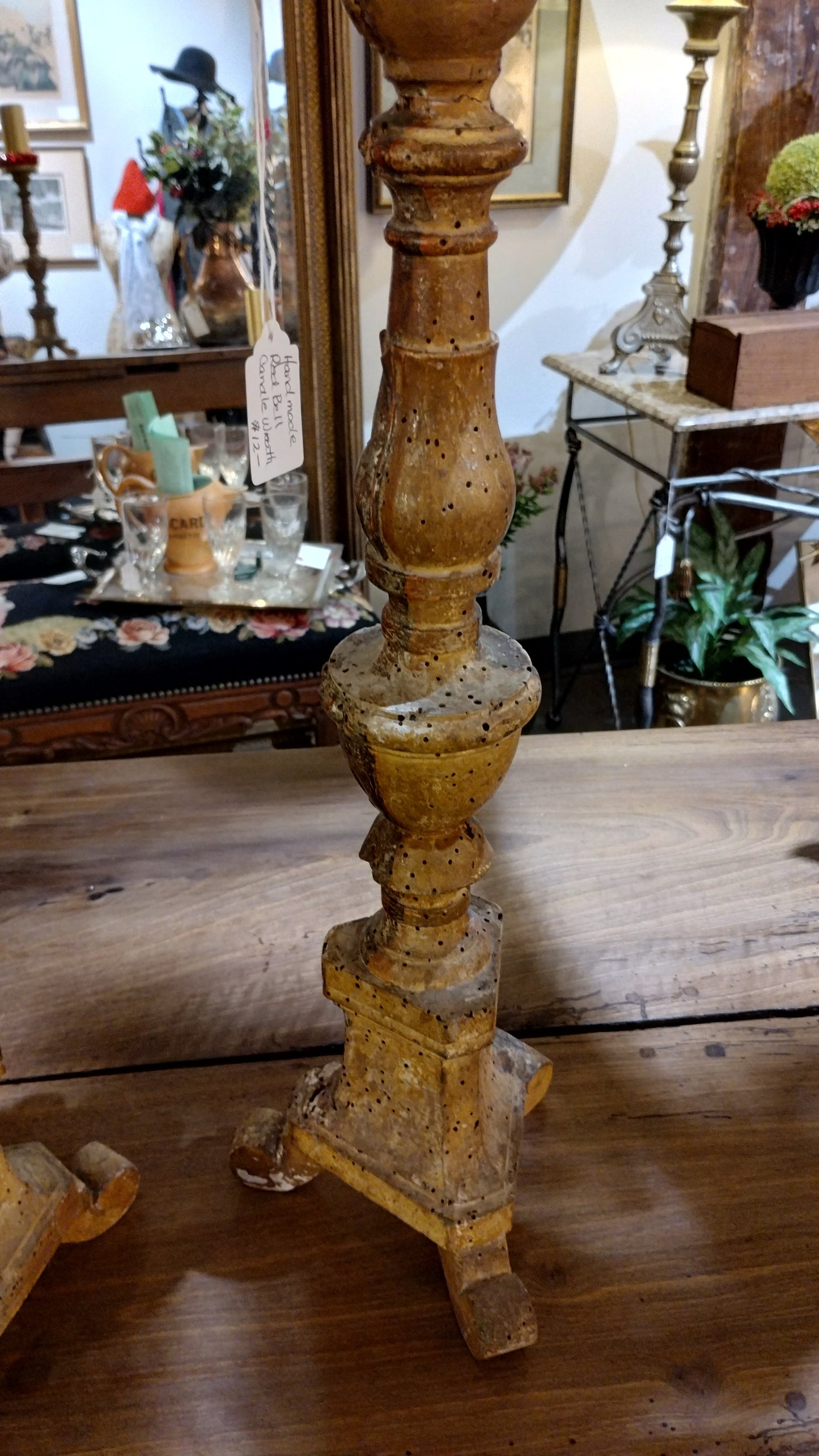 Antique Altar Prickets