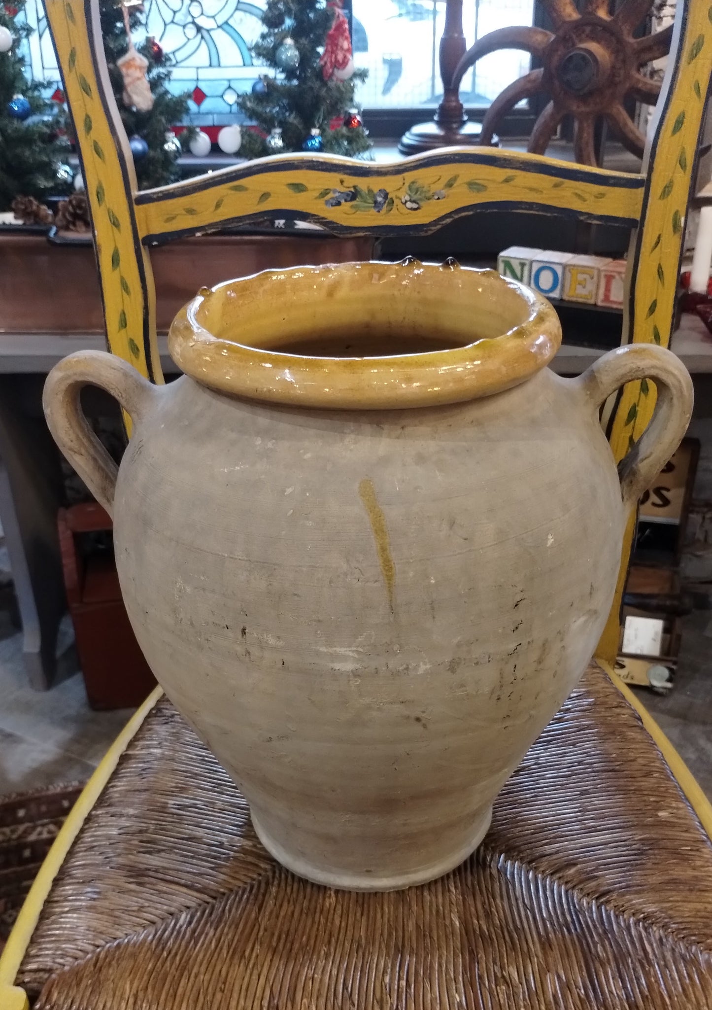Large French Confit Pot