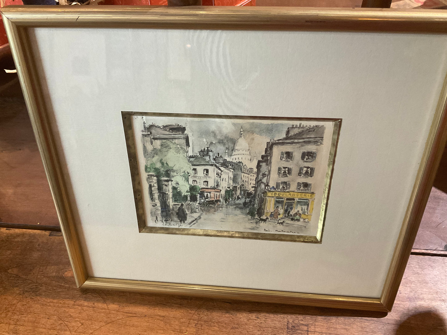 Mini Watercolor - Sacre Coeur