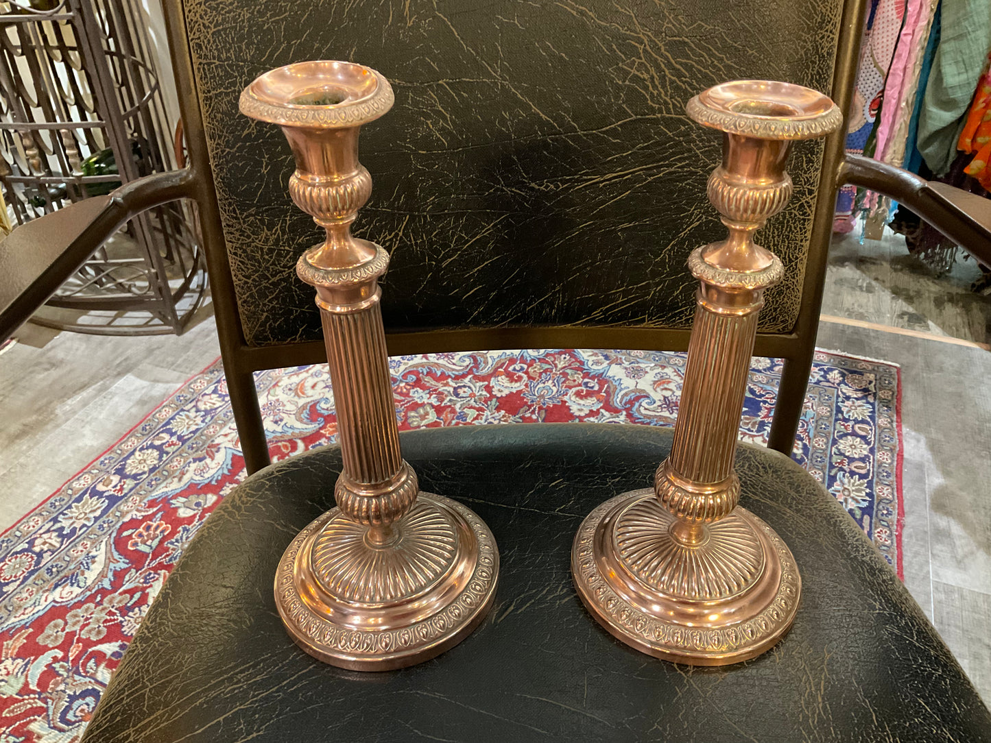 Copper Candlesticks