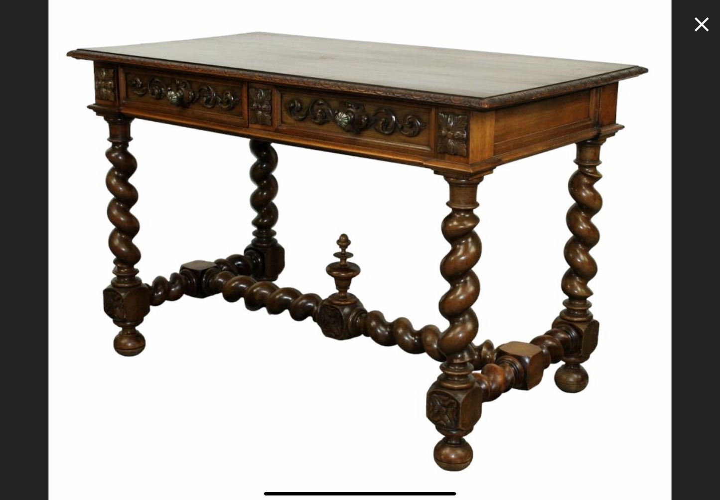 French Bureau Plat Desk
