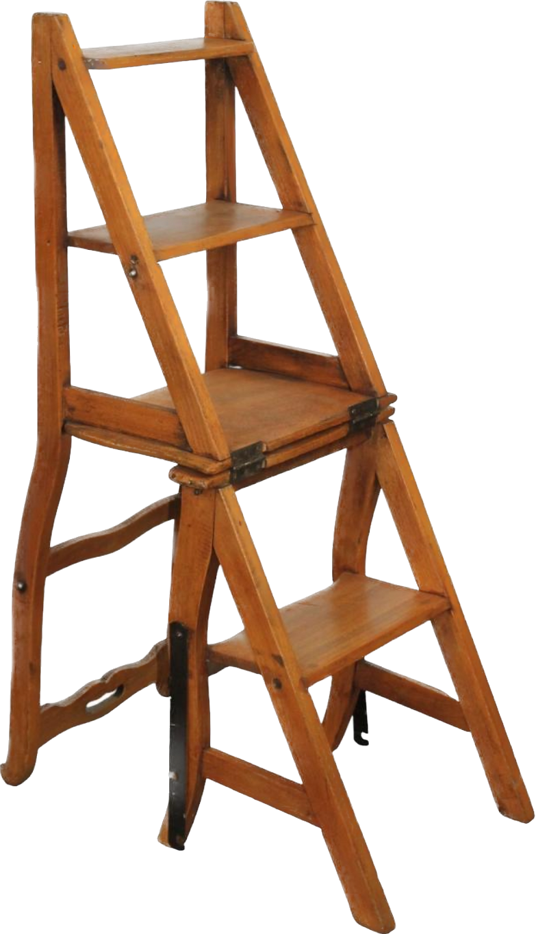 French Library Chair/Stairs