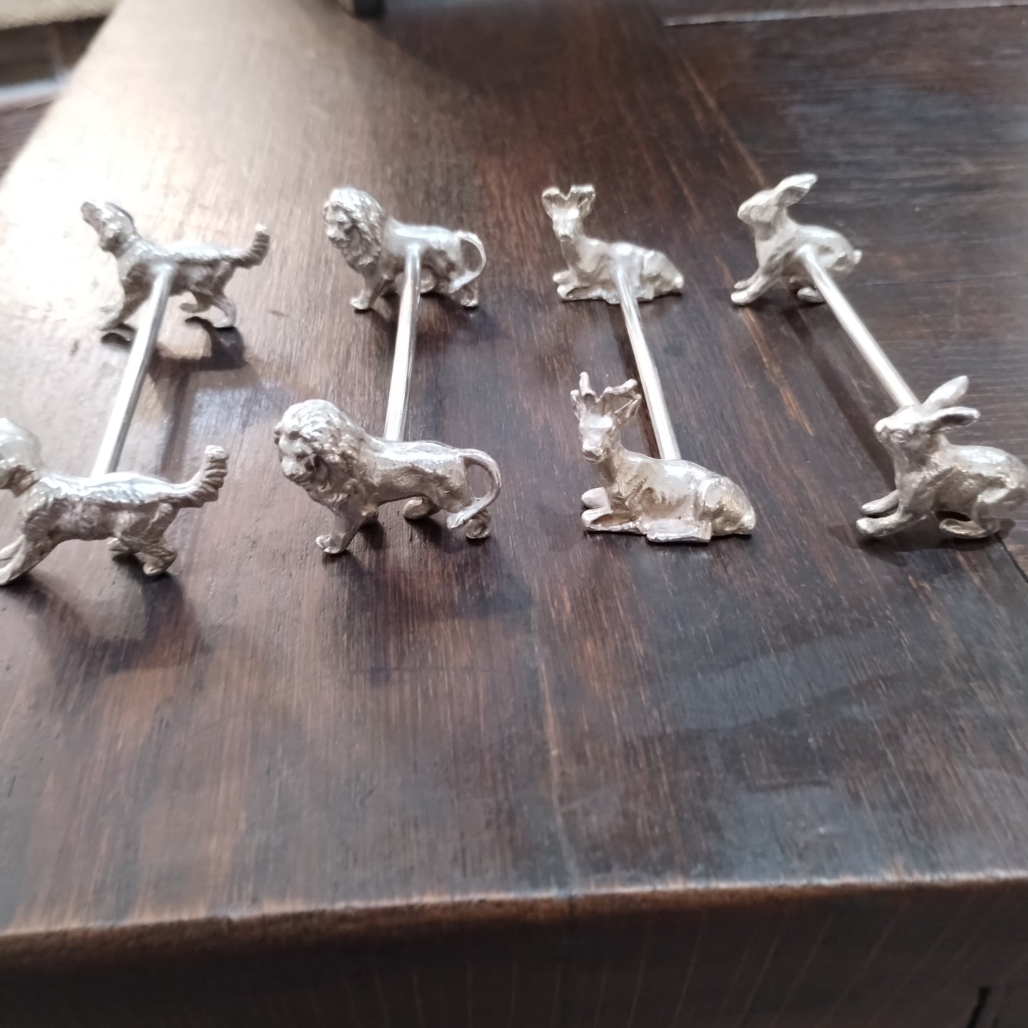 Silver Plate Animal Knife Rests