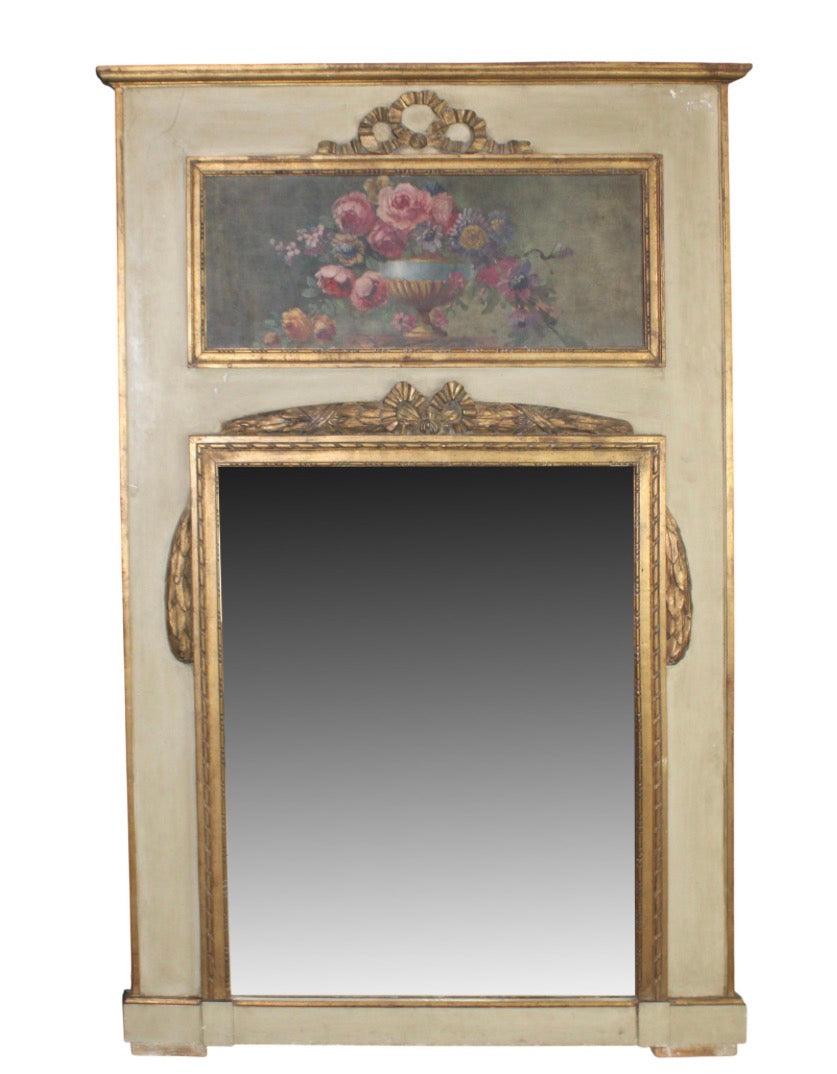 French Trumeau Mirror