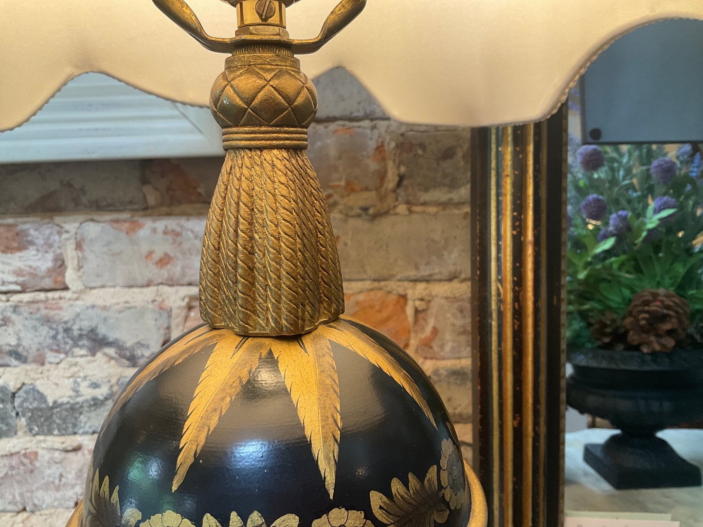 Lamp with Custom Shade