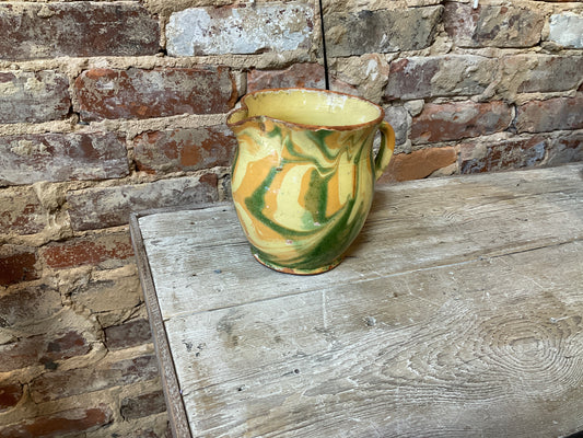 Jaspe ware Milk Pitcher