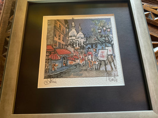 Montmartre watercolor