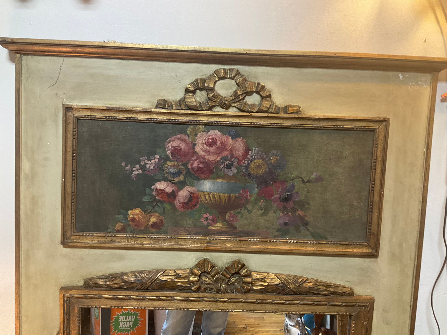 French Trumeau Mirror