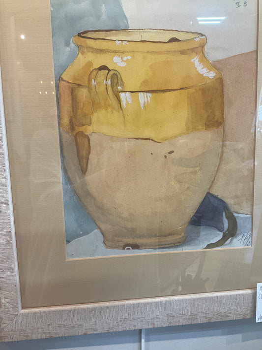 Framed Watercolor - Confit Jar