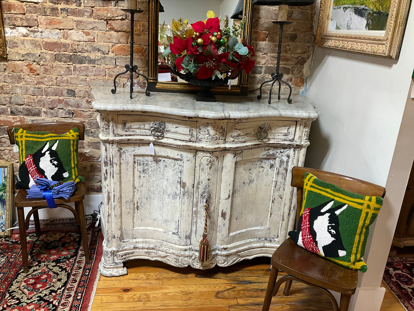 French Painted Regency Buffet