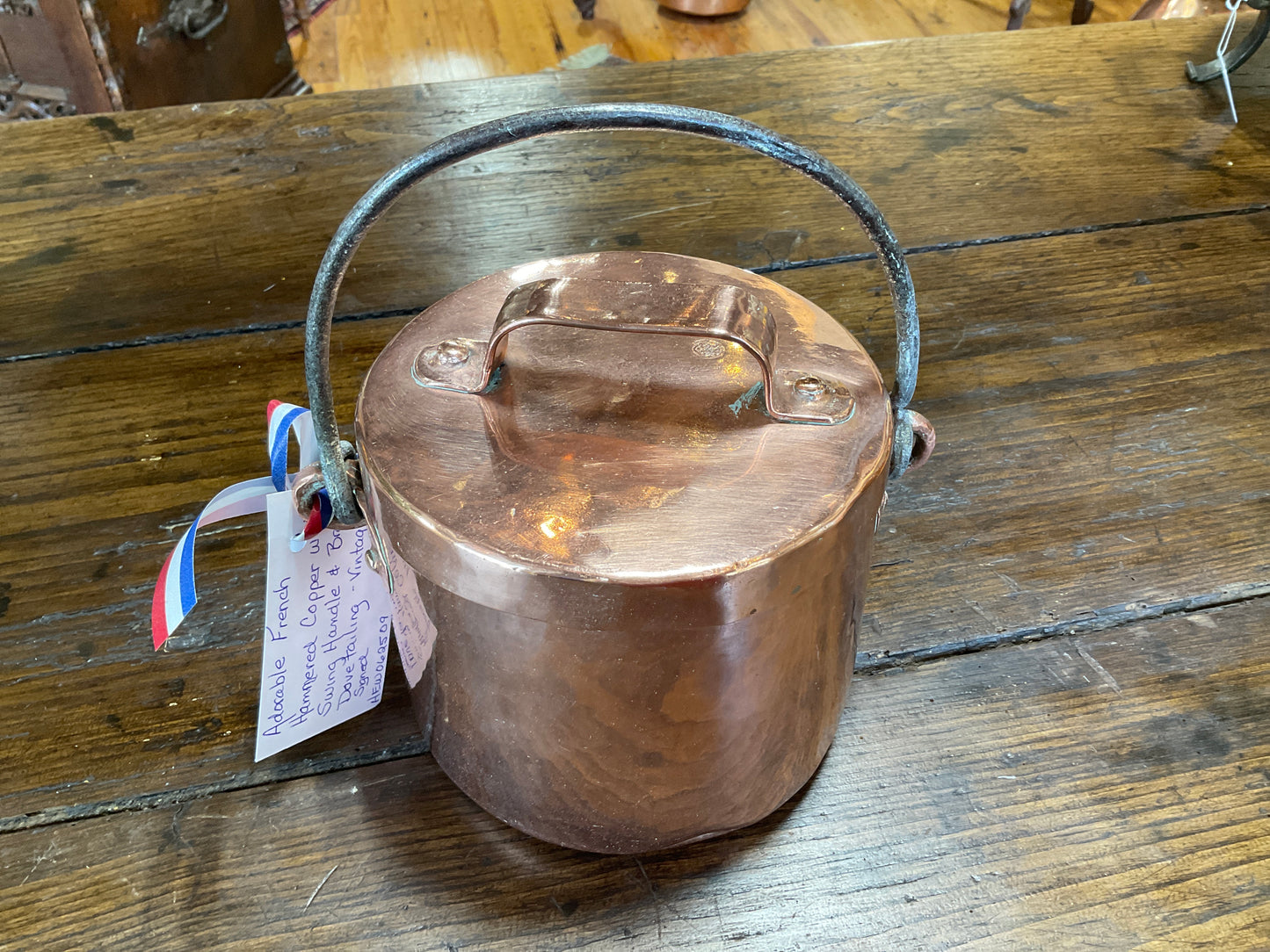 French Petite Copper Pot