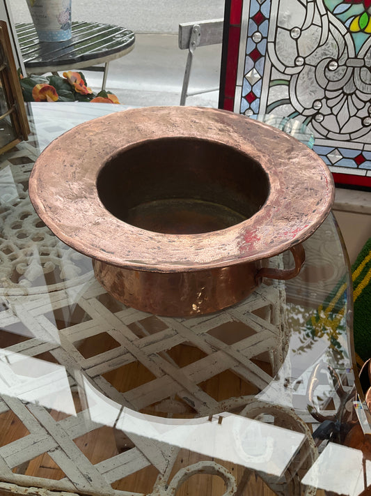 Rare French Wine Spit Pot