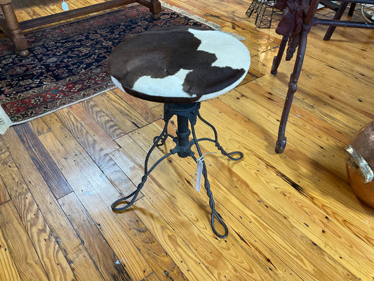 Antique Iron Piano Stool