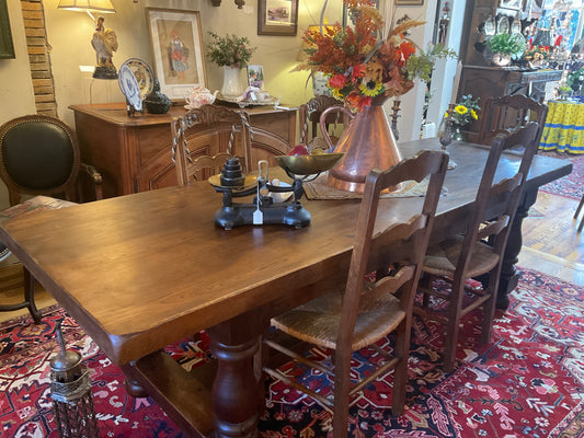 French Trestle Table