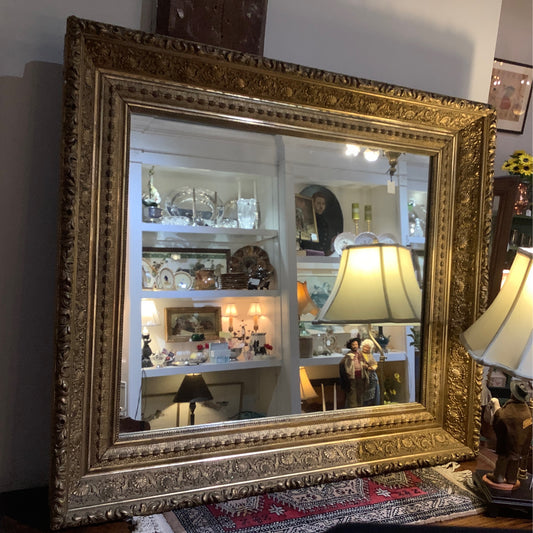 Carved and Gilded mirror
