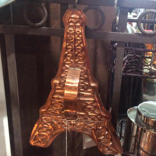 Large Copper Eiffel Tower Cookie Cutter
