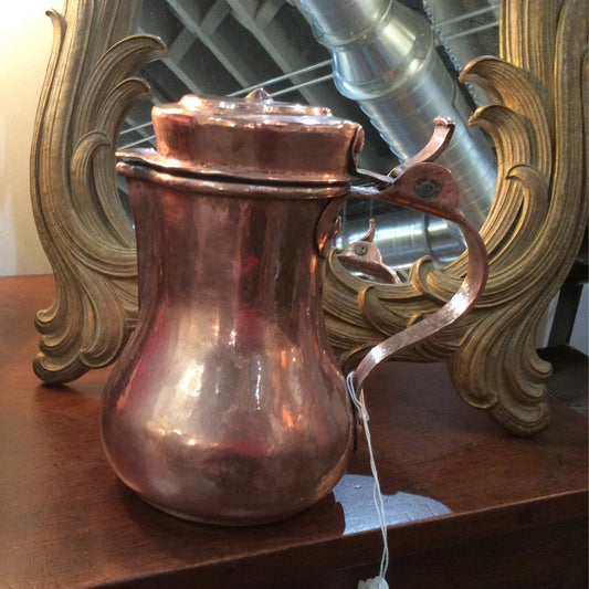 Antique Copper Coffee Pot