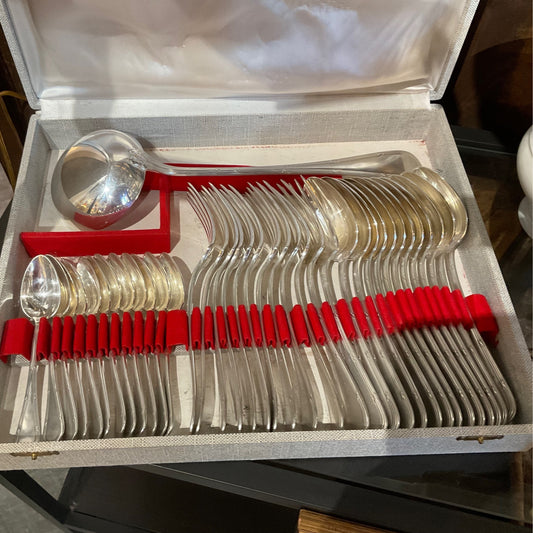 French Silverplate Soup set