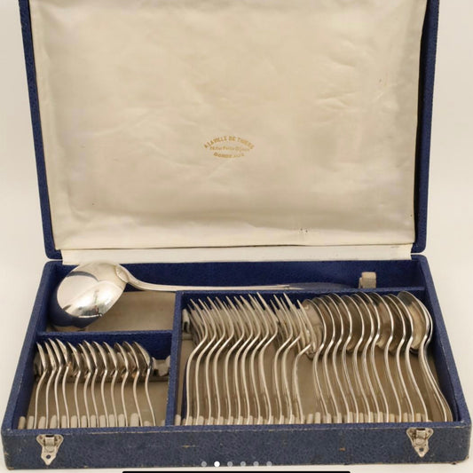 French Silverplate Soup Set